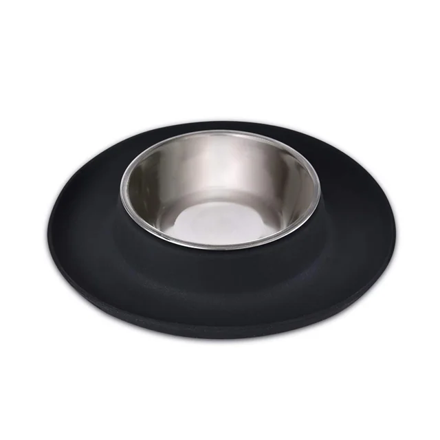 AmazonBasics 圓形矽膠墊連寵物碗 小碼 實物圖 3